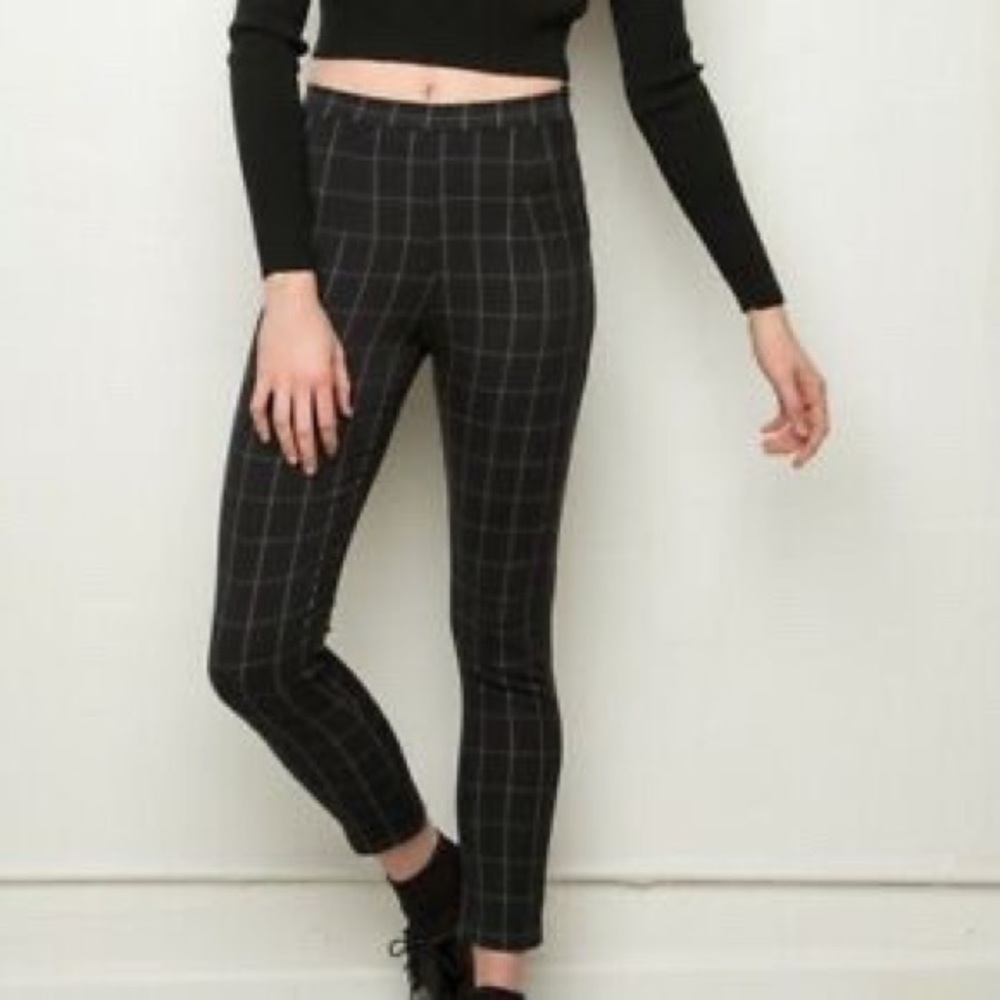 Brandy Melville plaid pants